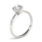 4 Prong Round Solitaire Engagement Ring