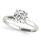 4 Prong Round Solitaire Engagement Ring