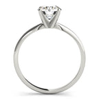 4 Prong Round Solitaire Engagement Ring