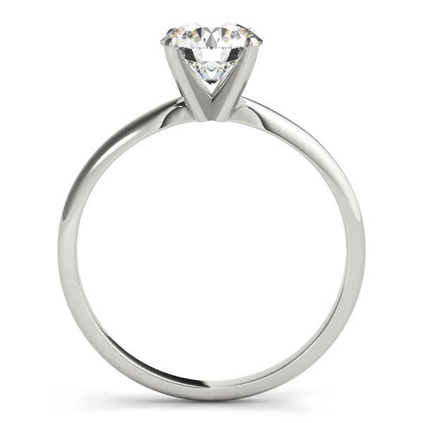 4 Prong Round Solitaire Engagement Ring