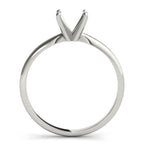 4 Prong Round Solitaire Engagement Ring