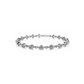 Single Prong Diamond Link Tennis Bracelet 1 CTW