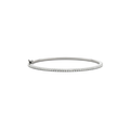 Diamond Hinged In-Line Bangle Bracelet 0.50 CTW