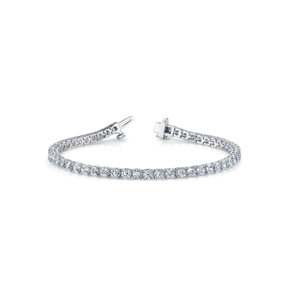 Classic Round Diamond Tennis Bracelet 2.5 CTW