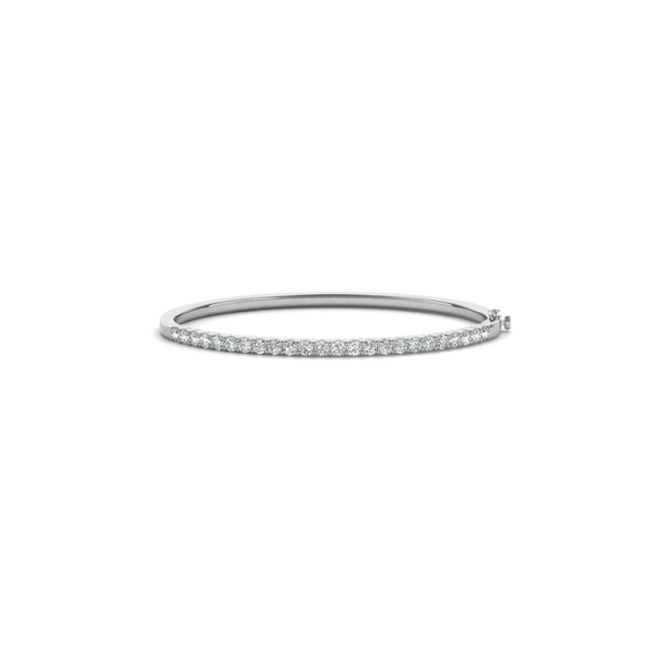 Classic Diamond Stackable Bangle Bracelet 1 CTW