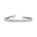 Bezel Set Diamond Tennis Bracelet 2 CTW
