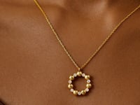 14K Yellow Gold Diamond Cut Cable Chain Necklace