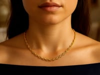 14k Yellow Gold Lite Anchor Chain (4.10 mm)