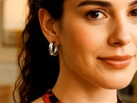 Sterling Silver Round Hoop Earrings