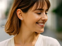 Sterling Silver Ball Stud Earrings (8.00 mm) 