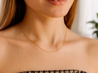 14k Yellow Gold Machine Rope Chain (1.00 mm)