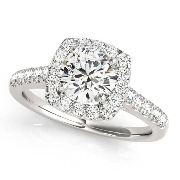 Halo Engagement Ring