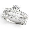 Diamond Single Row Engagement Ring