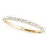 Diamond Wedding Band Gold