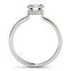 hidden halo diamond engagement ring
