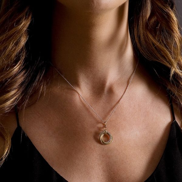 Diamond Love Knot Necklace