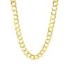 7.0mm 10k Yellow Gold Curb Chain
