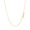 14k Yellow Gold Round Snake Chain 0.7mm