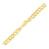 5.7mm 14k Yellow Gold Solid Curb Bracelet