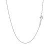 14k White Gold Singapore Chain 0.8mm