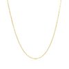 14k Yellow Gold Diamond Cut Cable Link Chain 1.1mm