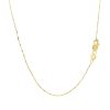 18k Yellow Gold Box Chain 0.6mm