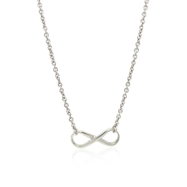 Sterling Silver Infinity Symbol Necklace