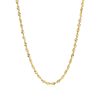 2.5mm 14k Yellow Gold Light Rope Chain