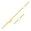 Double Extendable Cable Chain in 14k Yellow Gold (1.9mm)